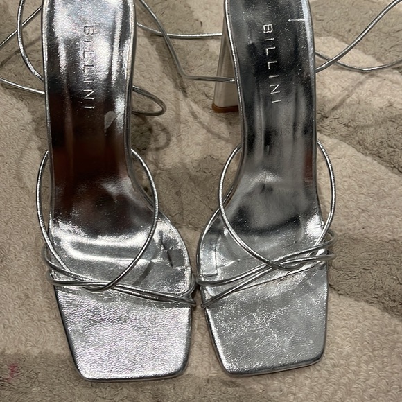 SILVER METALLIC SANDALS
BILLINI - Picture 5 of 5